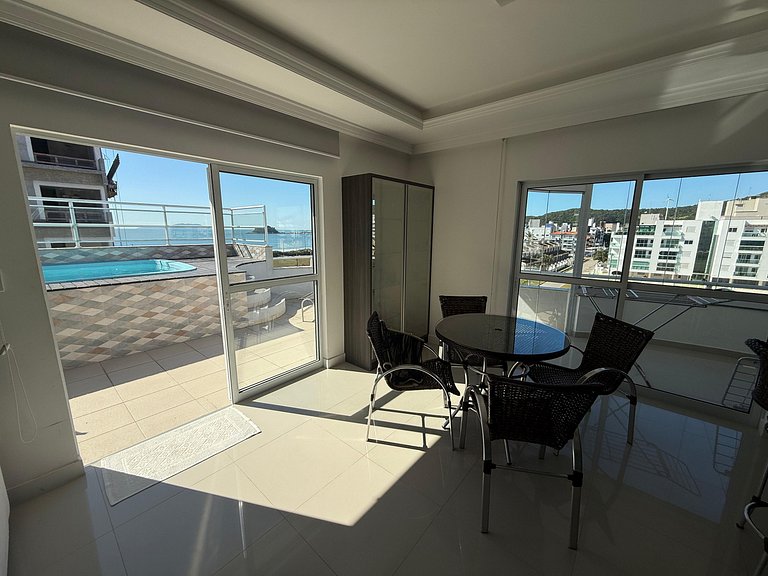 Cód 1 - Cobertura duplex com piscina privativa