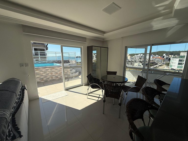 Cód 1 - Cobertura duplex com piscina privativa