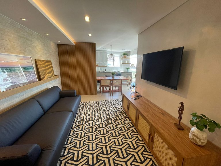 cód 32 - Apartamento á 100 m do mar com vista