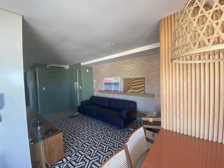 cód 32 - Apartamento á 100 m do mar com vista