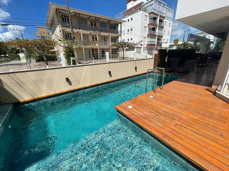 cód 32 - Apartamento á 100 m do mar com vista