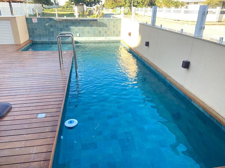 cód 32 - Apartamento á 100 m do mar com vista