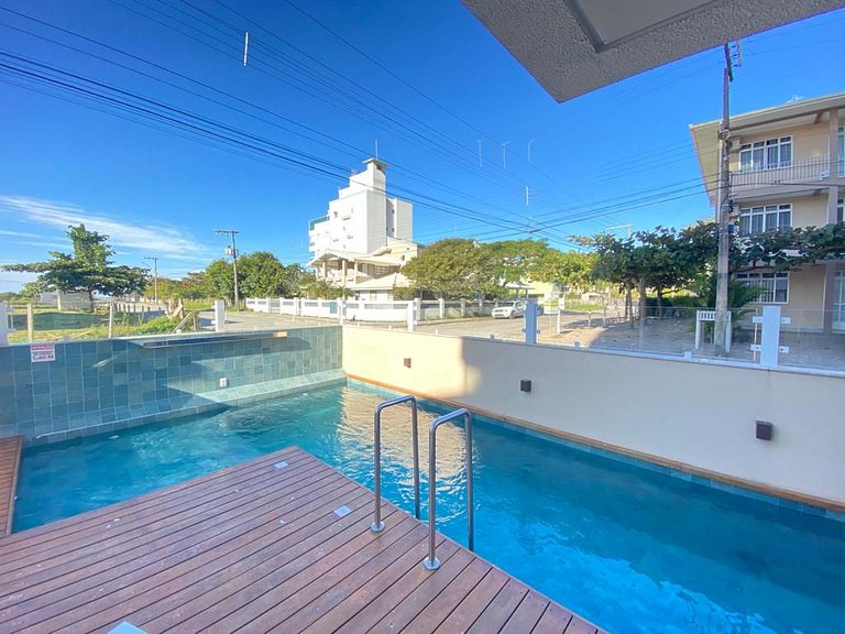 cód 32 - Apartamento á 100 m do mar com vista
