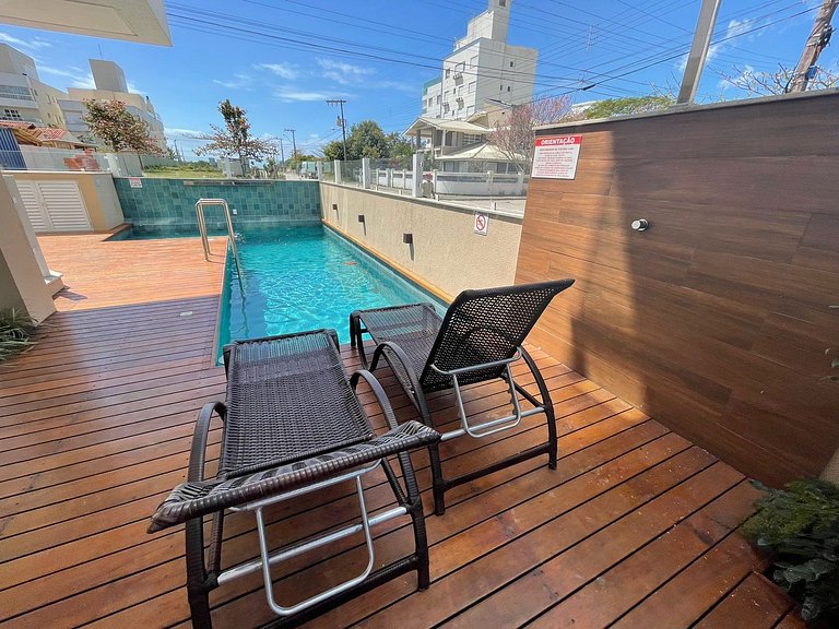 cód 32 - Apartamento á 100 m do mar com vista