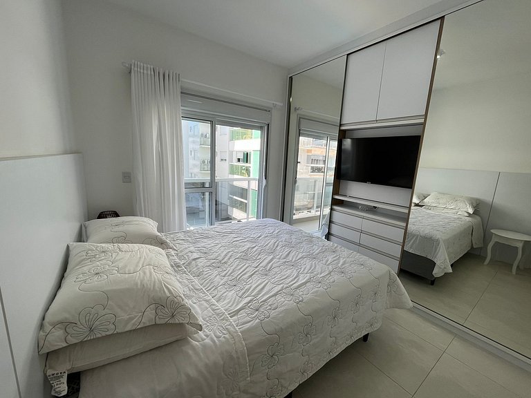 Cód 44 - Excelente apartamento á 280m do mar
