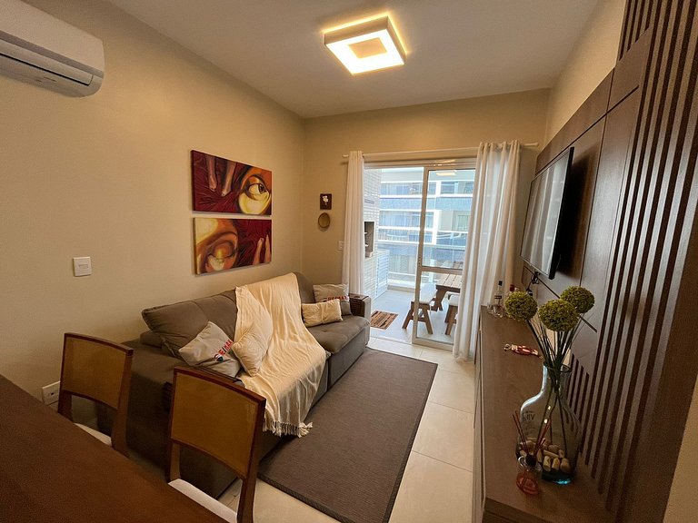 Cód 44 - Excelente apartamento á 280m do mar
