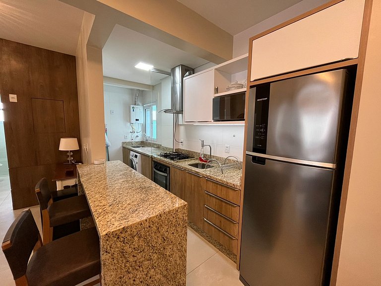 Cód 44 - Excelente apartamento á 280m do mar