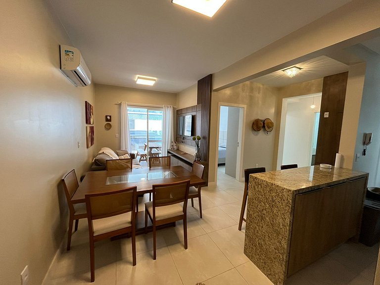 Cód 44 - Excelente apartamento á 250m do mar