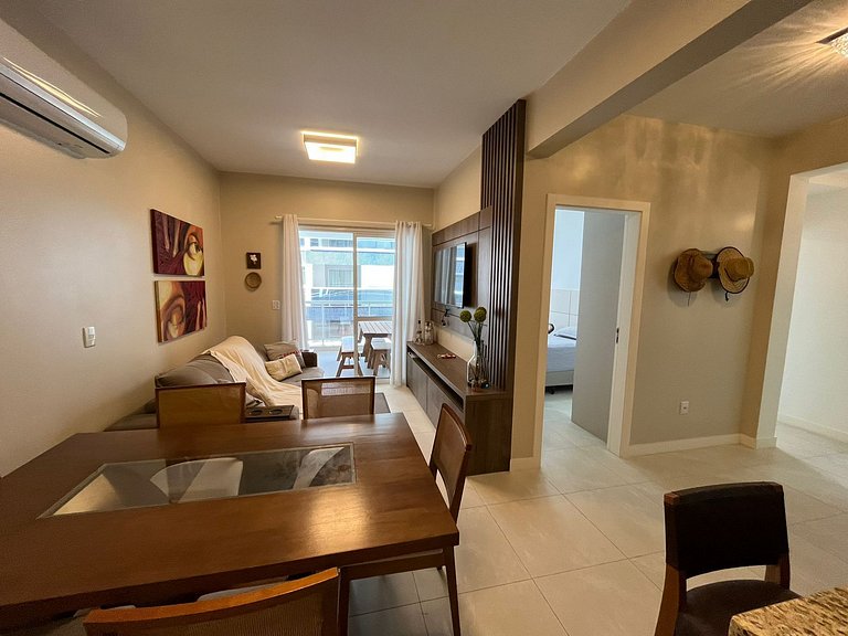 Cód 44 - Excelente apartamento á 280m do mar