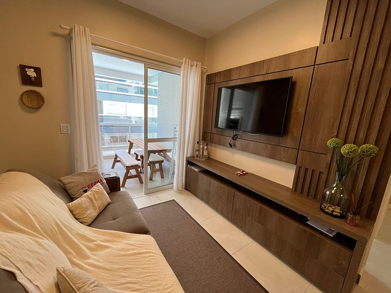 Cód 44 - Excelente apartamento á 250m do mar