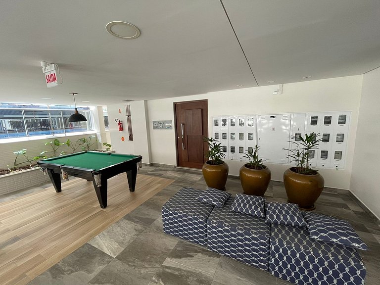 Cód 46 - Apartamento espetacular á 250m do mar