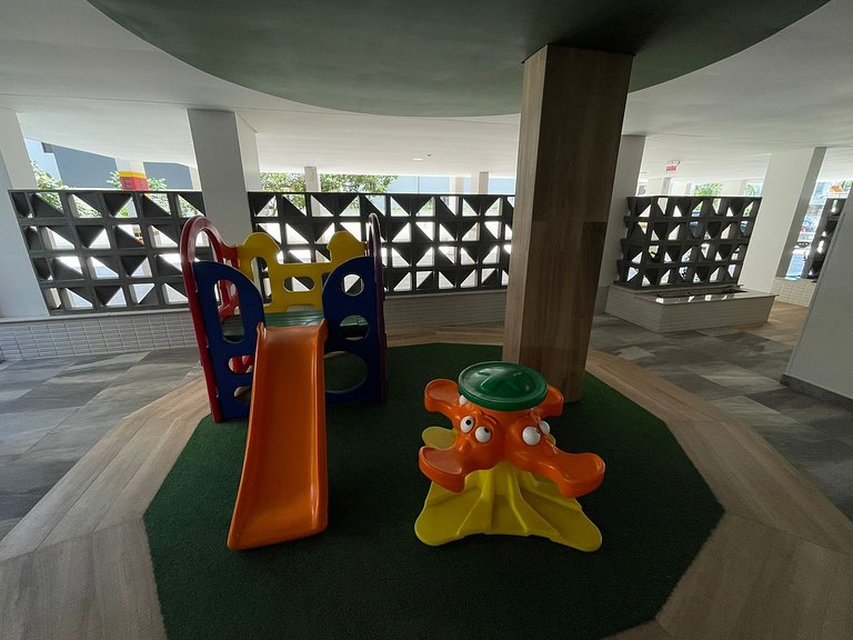 Cód 46 - Apartamento espetacular á 280m do mar