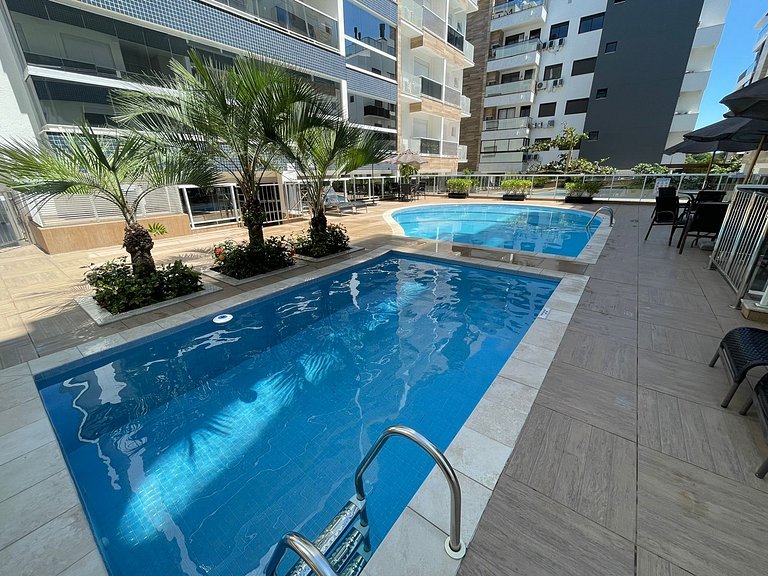 Cód 46 - Apartamento espetacular á 280m do mar