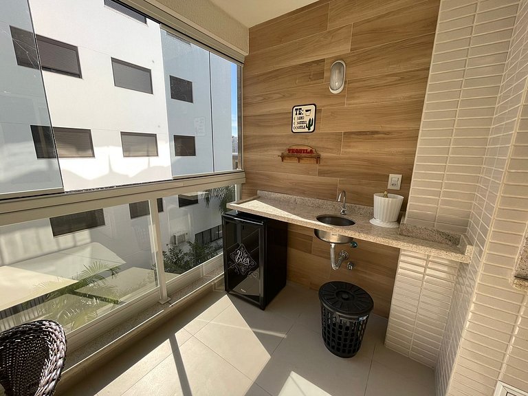 cod 48 - Apartamento com piscina á 280m do mar