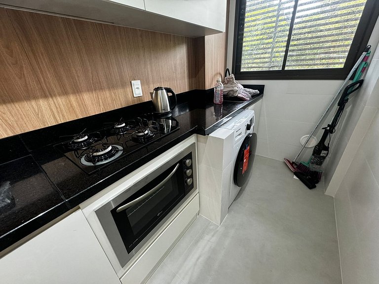 Cód 29 - Apartamento elegante no Oasis do Atlântico com pisc