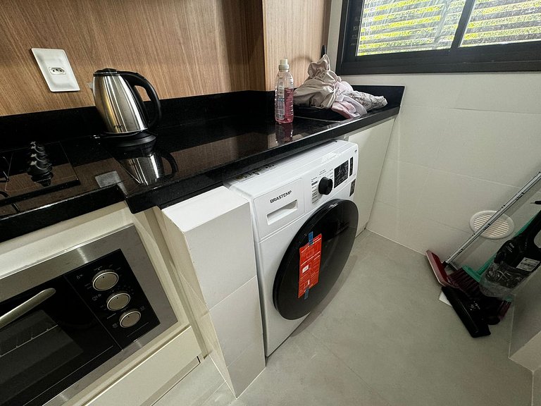 Cód 29 - Apartamento elegante no Oasis do Atlântico com pisc