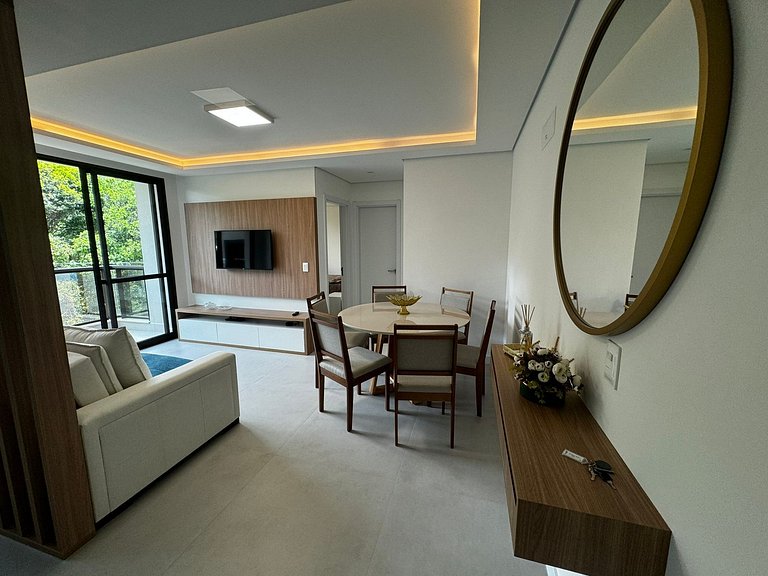 Cód 29 - Apartamento elegante no Oasis do Atlântico com pisc