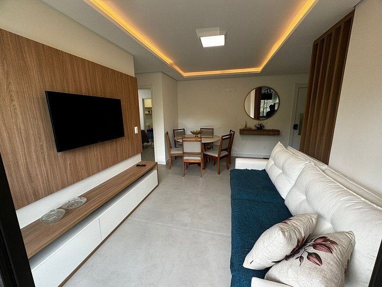 Cód 29 - Apartamento elegante no Oasis do Atlântico com pisc