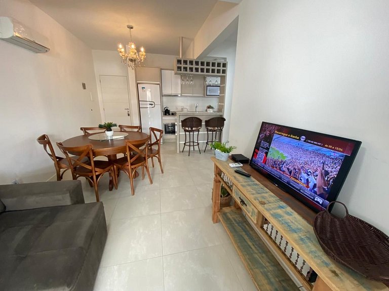 Cód 47 - Excelente apartamento, bem equipado e decorado