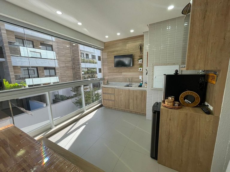 Cód 49 - Apartamento belíssimo com sacada gourmet