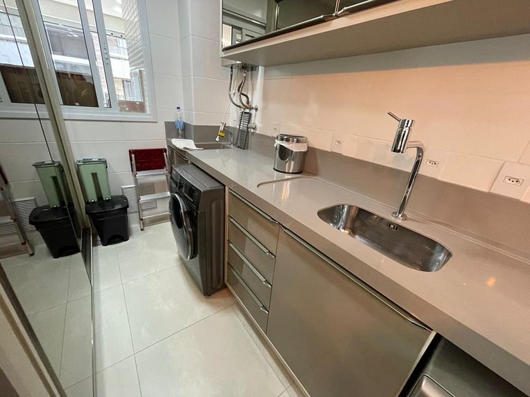 Cód 49 - Apartamento belíssimo com sacada gourmet