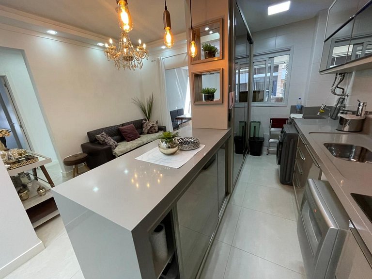 Cód 49 - Apartamento belíssimo com sacada gourmet