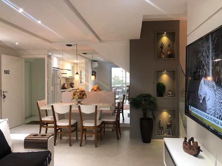 Cód 45 - Apartamento duplex de 2 suítes