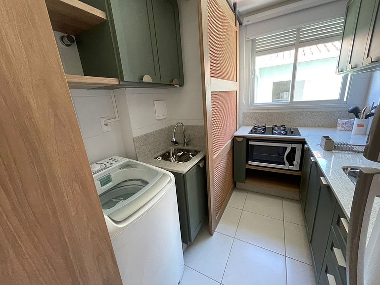 Cód 72 - Apartamento aconchegante á 80 m do mar