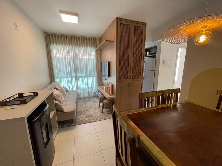 Cód 72 - Apartamento aconchegante á 70 m do mar