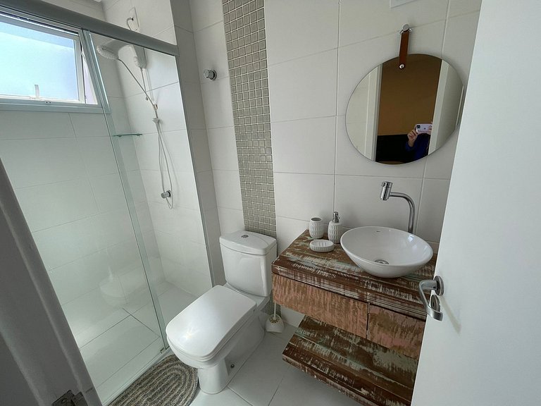 Cód 72 - Apartamento aconchegante á 70 m do mar