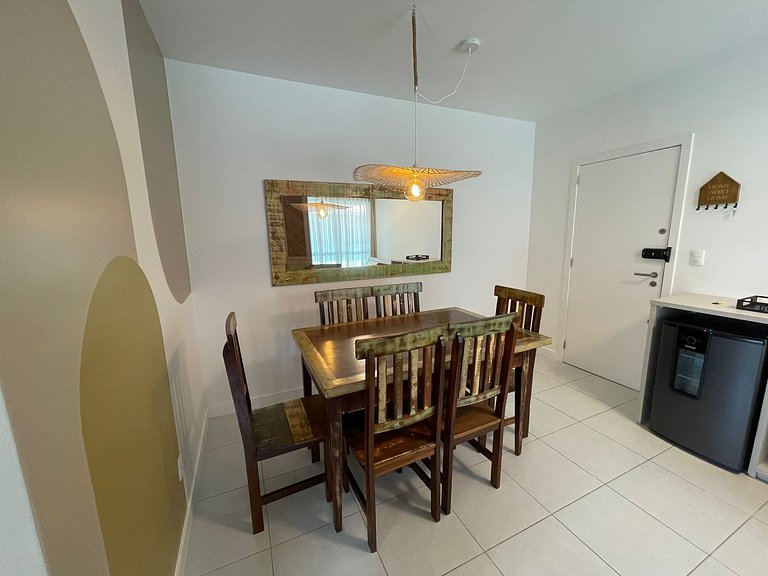 Cód 72 - Apartamento aconchegante á 70 m do mar