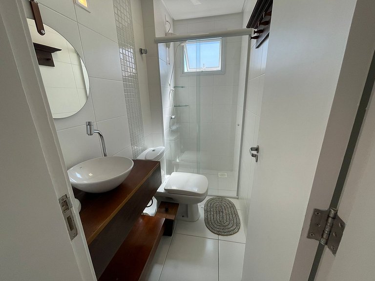 Cód 72 - Apartamento aconchegante á 80 m do mar