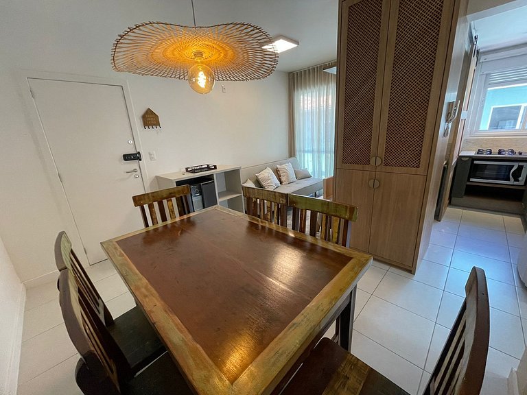 Cód 72 - Apartamento aconchegante á 80 m do mar