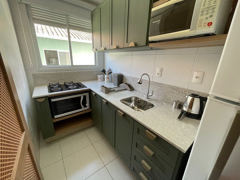 Cód 72 - Apartamento aconchegante á 70 m do mar