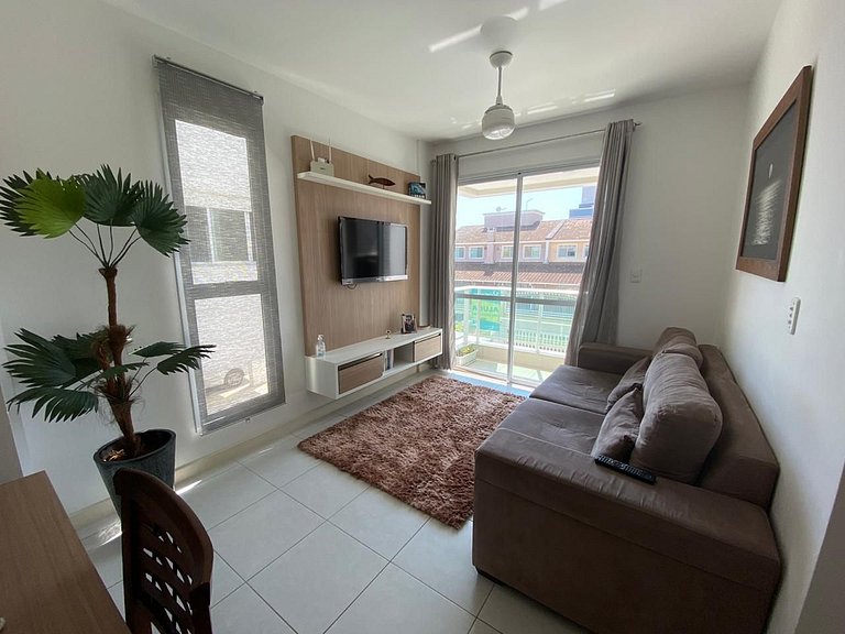 Cód 74 - Apartamento á 80m do mar