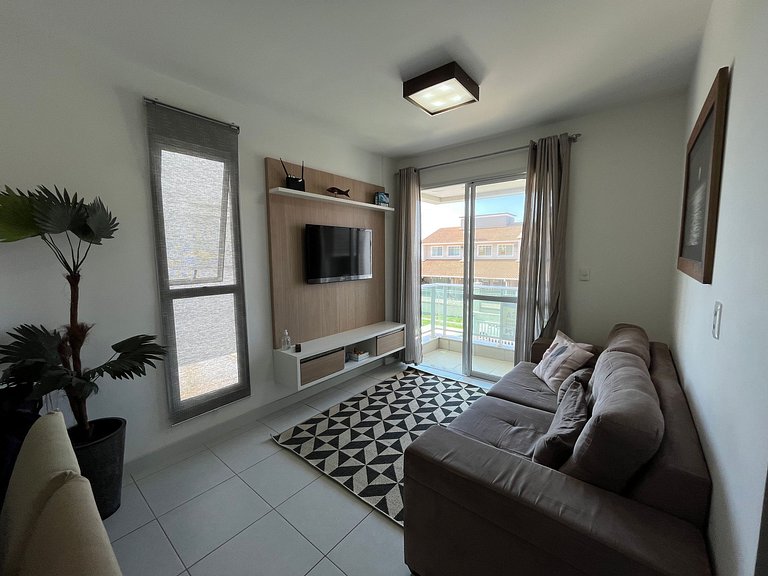 Cód 74 - Apartamento á 70m do mar