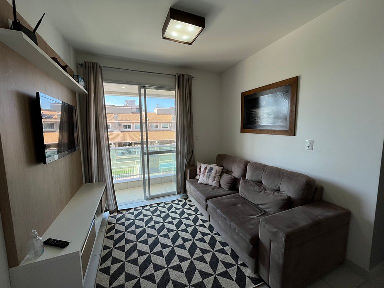 Cód 74 - Apartamento á 80m do mar