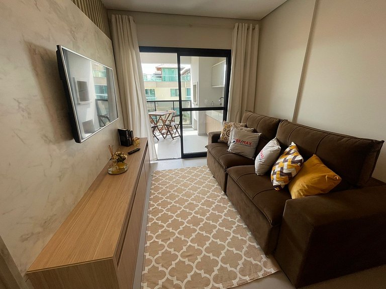 Cód 82 - Apartamento á 280m do mar