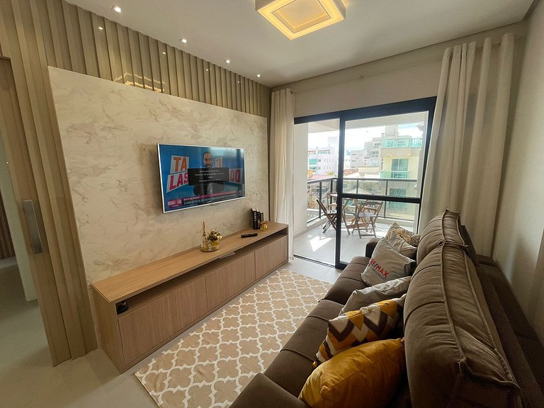 Cód 82 - Apartamento á 280m do mar