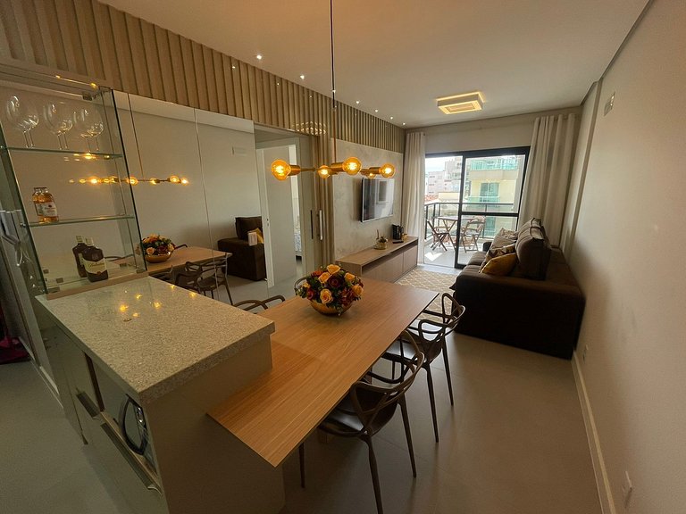 Cód 82 - Apartamento á 280m do mar