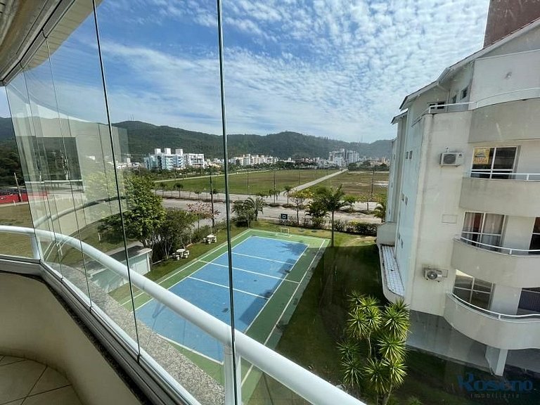 Cód 77 - Apto com 3 dorm e vista mar no Corsário