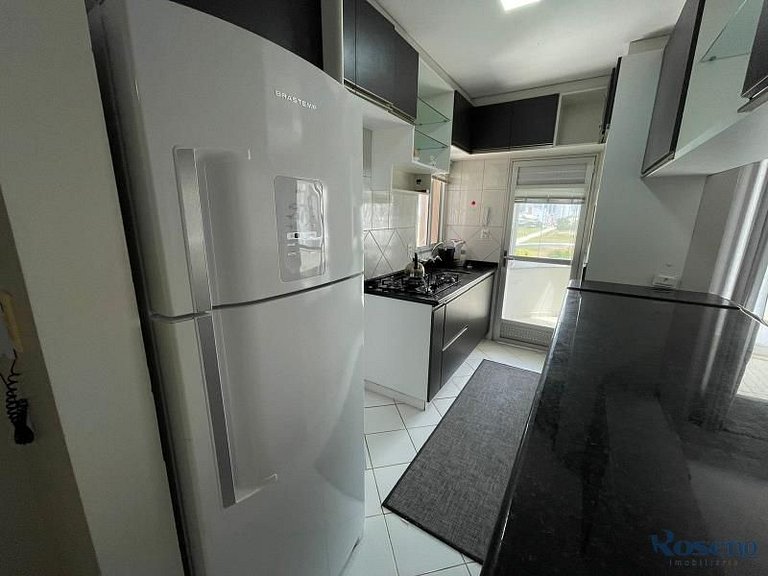 Cód 77 - Apto com 3 dorm e vista mar no Corsário