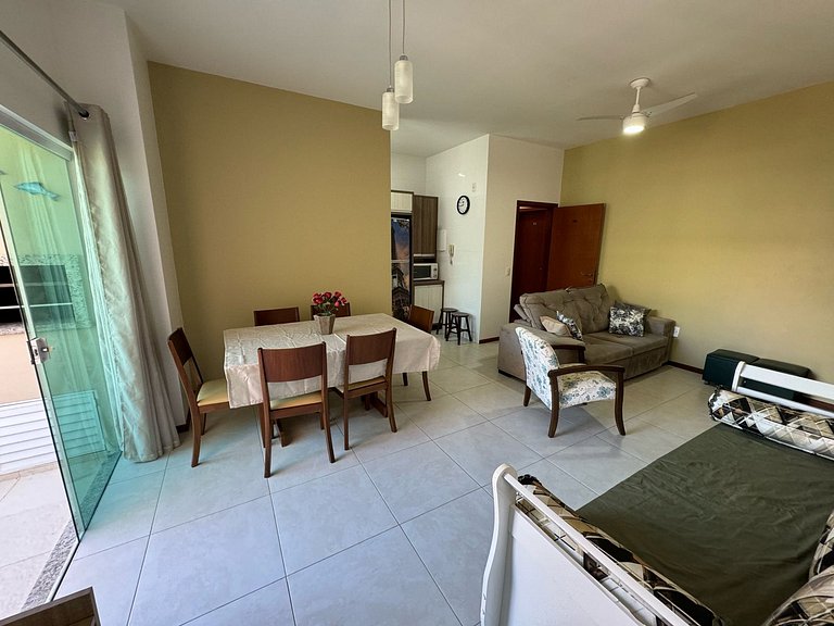 Cód 86 - Apartamento á 100m do mar