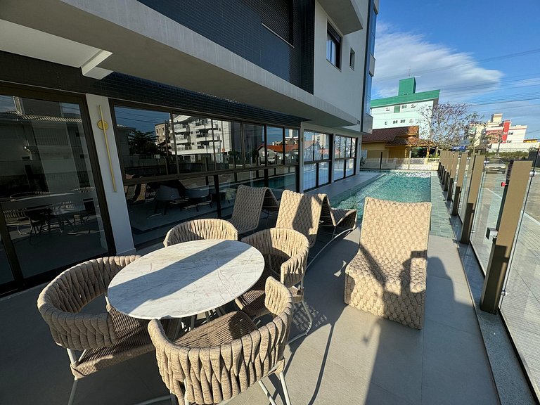 Cód 87 - Apto moderno a 150m do mar – Residencial Duetto Hom