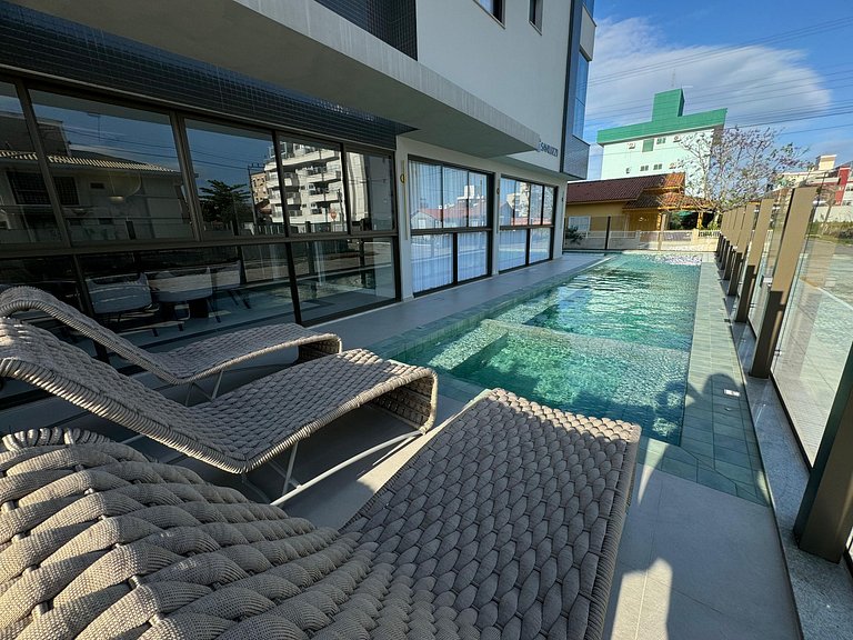 Cód 87 - Apto moderno a 150m do mar – Residencial Duetto Hom