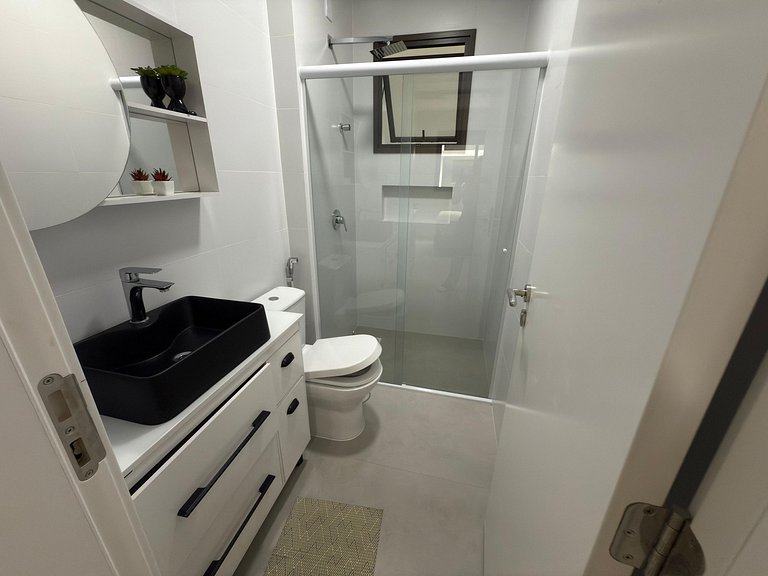 Cód 87 - Apto moderno a 150m do mar – Residencial Duetto Hom