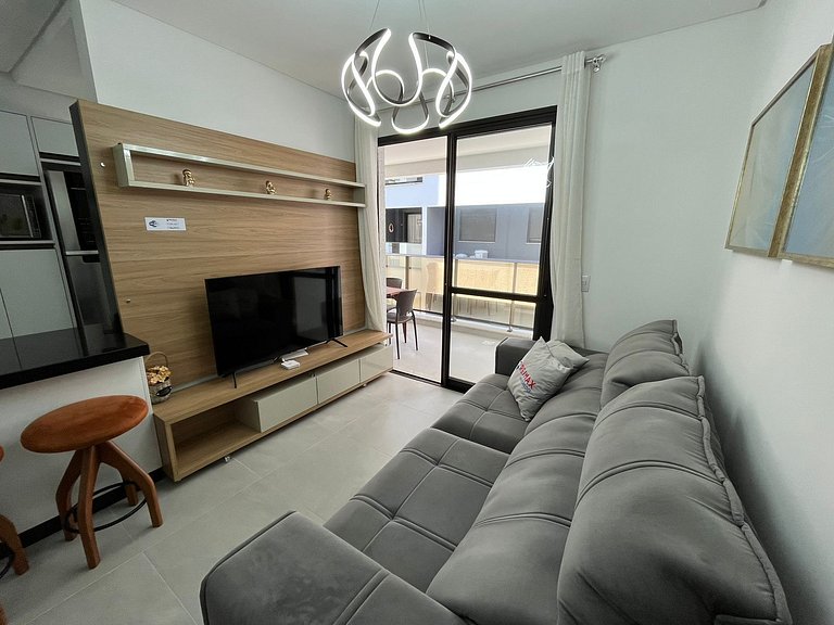 Cód 98 - Belissímo apartamento á 280m do mar