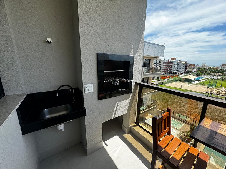 Cód 100 - Apartamento de 1suíte com spa e piscina