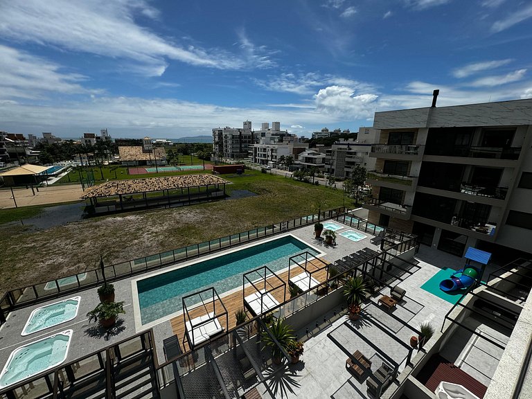 Cód 100 - Apartamento de 1suíte com spa e piscina