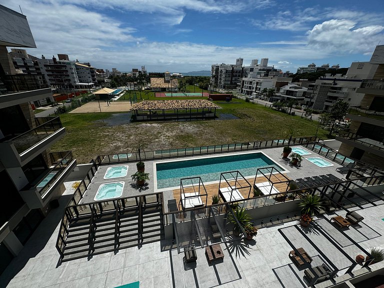 Cód 100 - Apartamento de 1suíte com spa e piscina